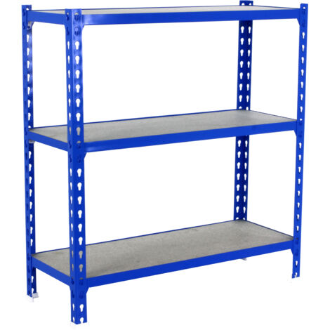 Estantería SIMONCLICK MaderClick MEGAPlus3/300 900 azul/madera