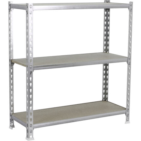 Estantería SIMONCLICK MaderClick Mini 3/500 1000 galva/madera