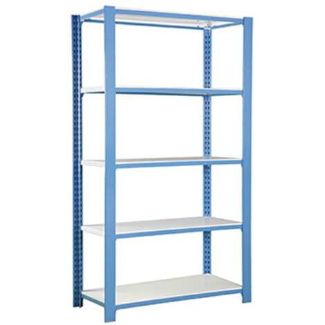 Estantería SIMONOFFICE OFFICLICK 5/400 metal i.m. Azul/blanco