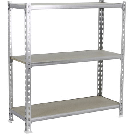 Estantería SIMONRACK Maderclick mini 3/400 900 galva/madera