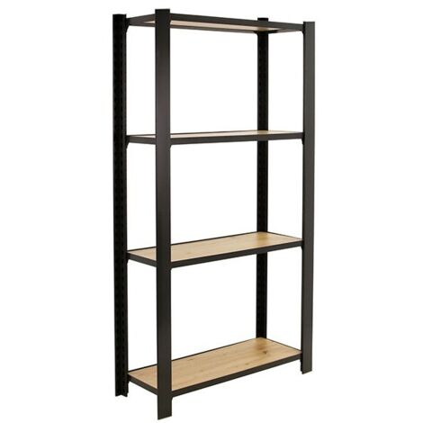 Estantería SIMONRACK Officlick 4/300 wood 800 antracita/roble nodi