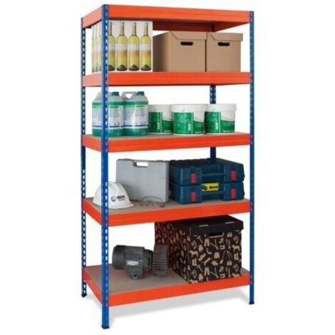 Estantería Stabil Bg 5 Estantes - 175 Kg por Estante 192 x 90 x 40