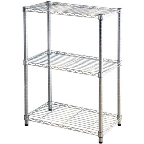 KITCLOSET ESTANTERIA STYLO METALICA 90 X 60 X 35 CM - 10004