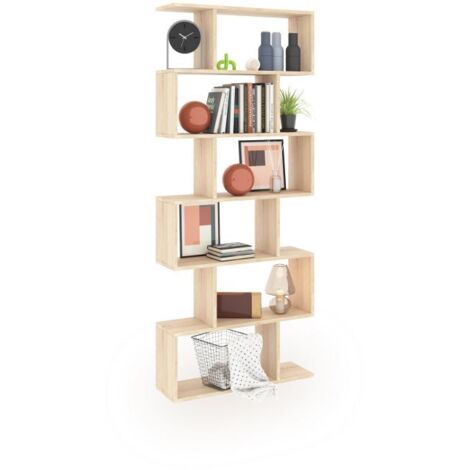 Estantería Zoe High Roble Canadian (ancho) x 192cm (alto)
