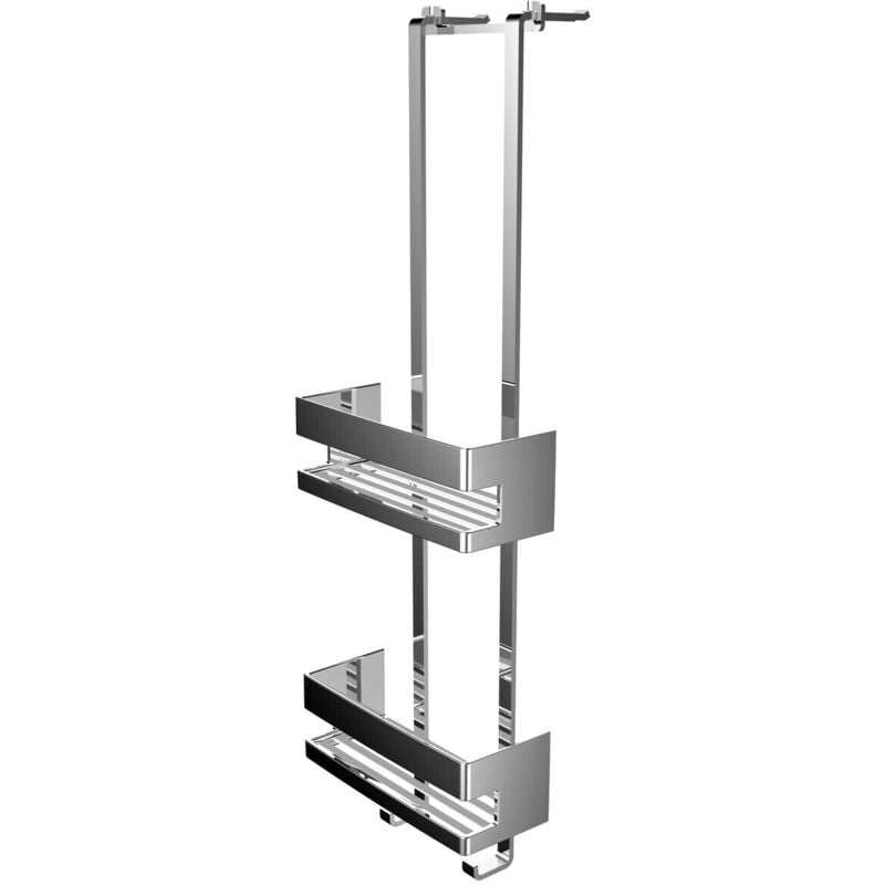 

Estantes de la puerta 2x cesta de esponja. cromo