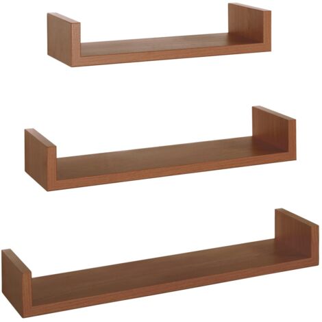 Estantes de pared conjunto de 3 pc mod. Calamita Cerezo