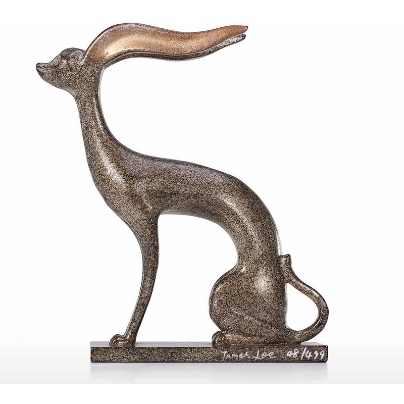 

Tooarts - Estatua animal de aluminio de Tomfeel Escultura animal mitologica Escultura de arte de mesa contemporanea