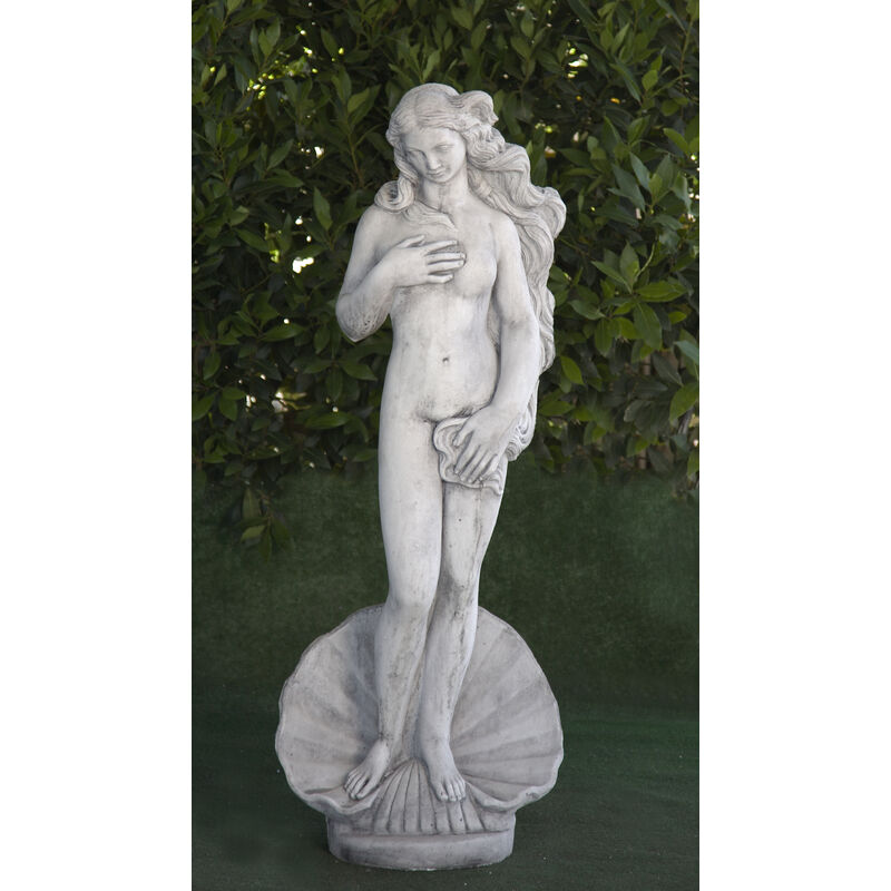 

Anaparra - Estatua clásica de hormigón-piedra Venus de Boticcelli 29x24x115cm.