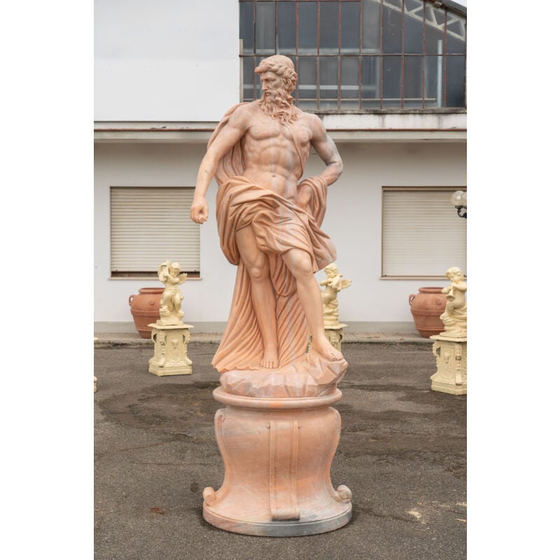 

Estatua de Neptuno con base de mármol L103xPR103xH275 cm