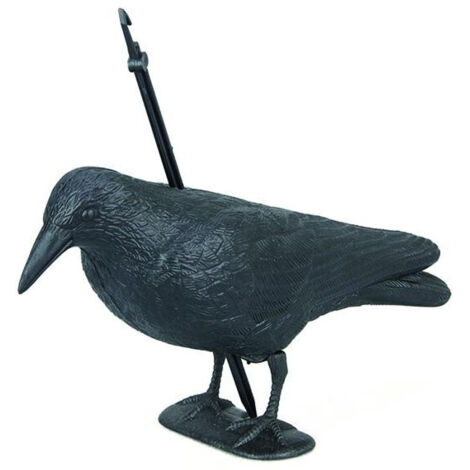 Estatua espantapájaros cuervo 35cm