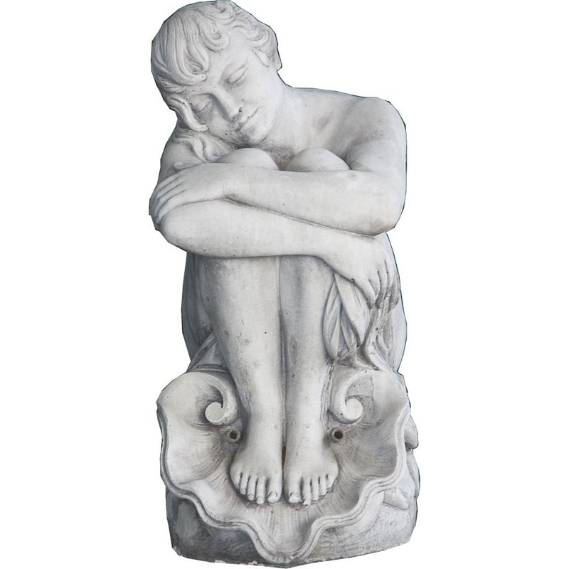 

Anaparra - Estatua Surtidor clásica de hormigón-piedra descanso 33x73cm.