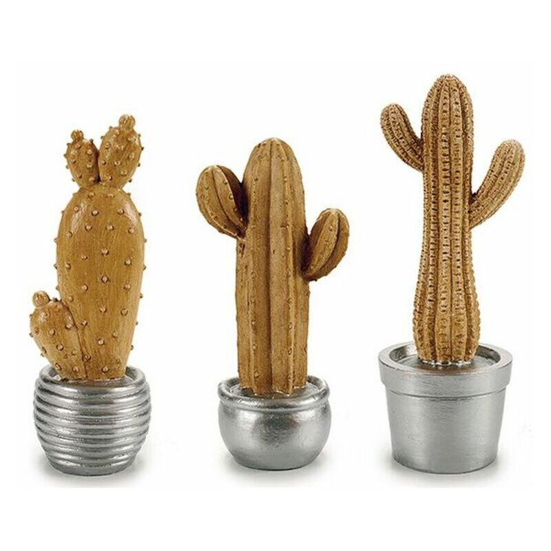 

Estatuas de jardín Resina Plata Cactus -