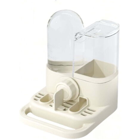 Este bebedero automático para pájaros 2 en 1 incluye una bandeja para la comida, es a prueba de fugas, se puede instalar en jaulas, es fácil de limpiar y es adecuado para loros y canarios.