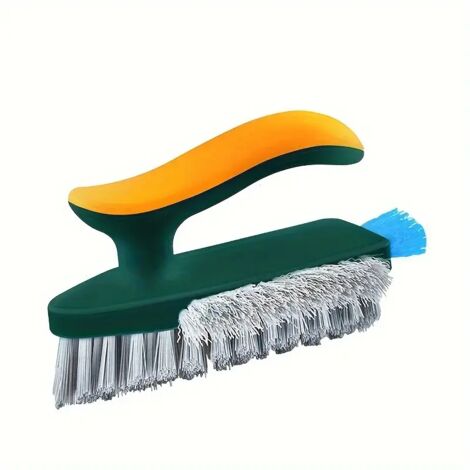Este cepillo-rascador 3 en 1 es ideal para limpiar grietas y ranuras, y se puede utilizar como raspador de vidrio, cepillo para limpiar pisos de cocina y baño, cepillo para limpiar neumáticos y otros 