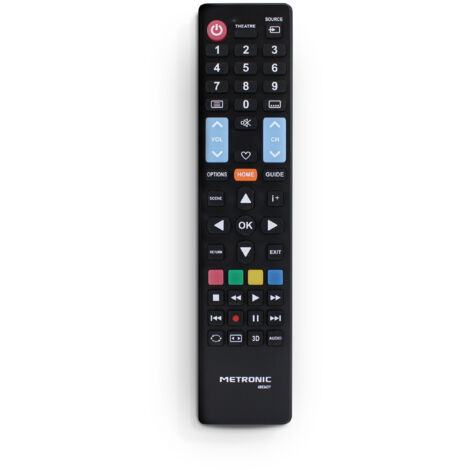Este mando a distancia Universal Metronic permite sustituir la mayoria de mandos a distancia de televisores de la marca SONY (LCD, LED, Plasma, etc...