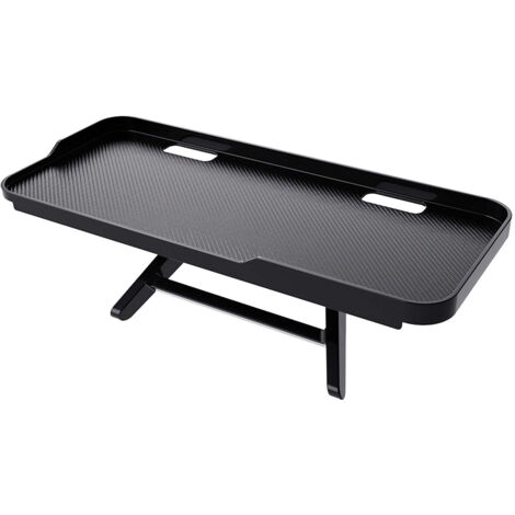 Este soporte multifuncional para monitor cuenta con un organizador de pantalla ajustable, ideal para televisores, decodificadores, routers y objetos pequeños. Fabricado en ABS resistente, es perfecto 