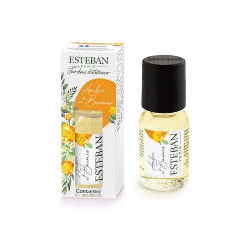 Esteban - Concentré de parfum ambre et baumes 15 ml