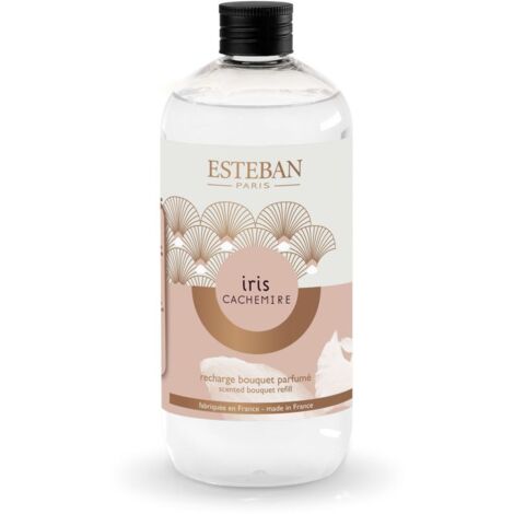 Esteban - Recharge pour bouquet parfumé 500ml Iris cachemire