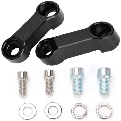 Estensione specchietto retrovisore moto, kit adattatore, estensione supporto specchietto retrovisore moto da 10 mm a 8 mm