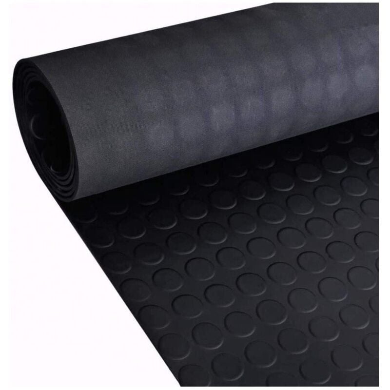 

Estera Antideslizante de Caucho del Suelo | 1 metro de ancho | Suelo Circulos Varias medidas - 4x 1 m Punto Redondo