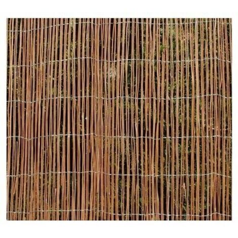 Estera de jard铆n de tallo de helecho 1x3 m