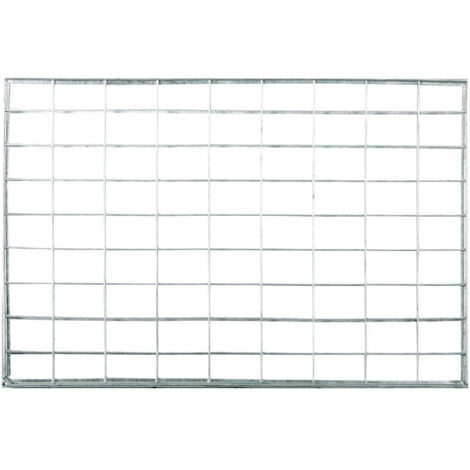 estera de rejilla metálica 40x60cm - grillemetal 4060l - id mat -