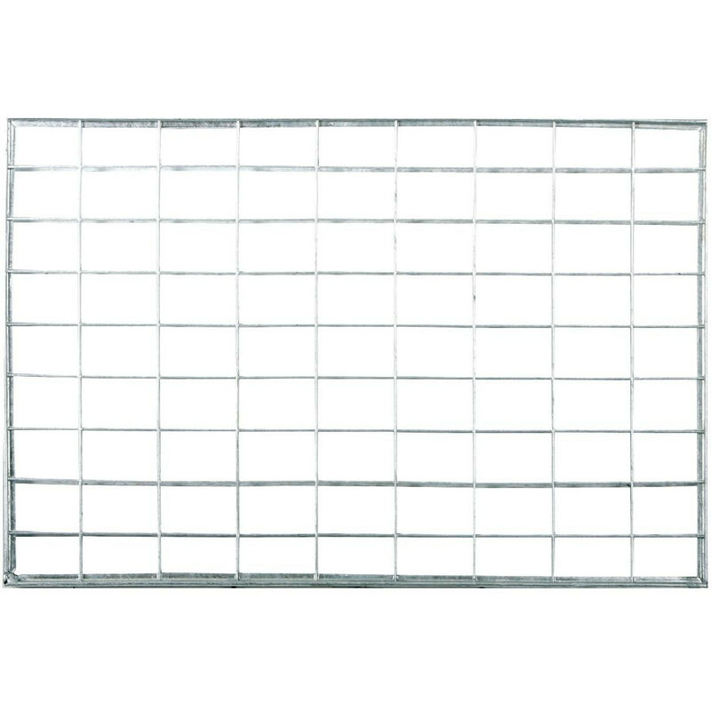 

estera de rejilla metálica 40x60cm - grillemetal 4060_l - id mat -