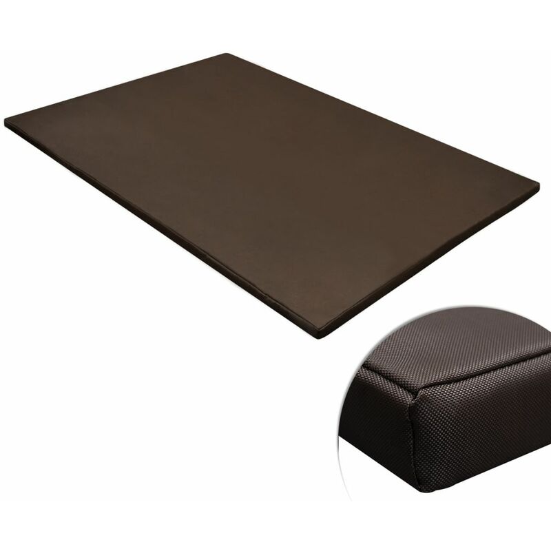

Estera para perros rectangular marrón XL