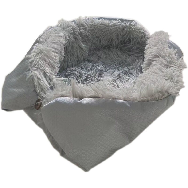 

Estera plegable convertible para cama para mascotas, manta acolchada de felpa, estera, cojin para acurrucarse, cama comoda para mascotas, nido para