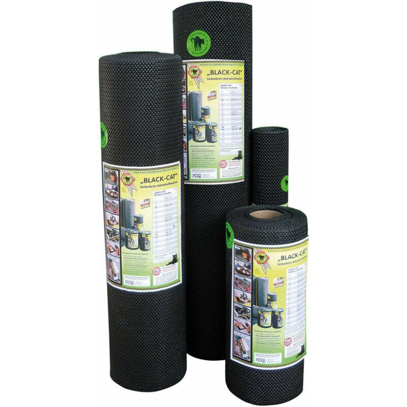 

Anti Alfombra Antideslizante En 60Cmx10M Rollos Cat Negro