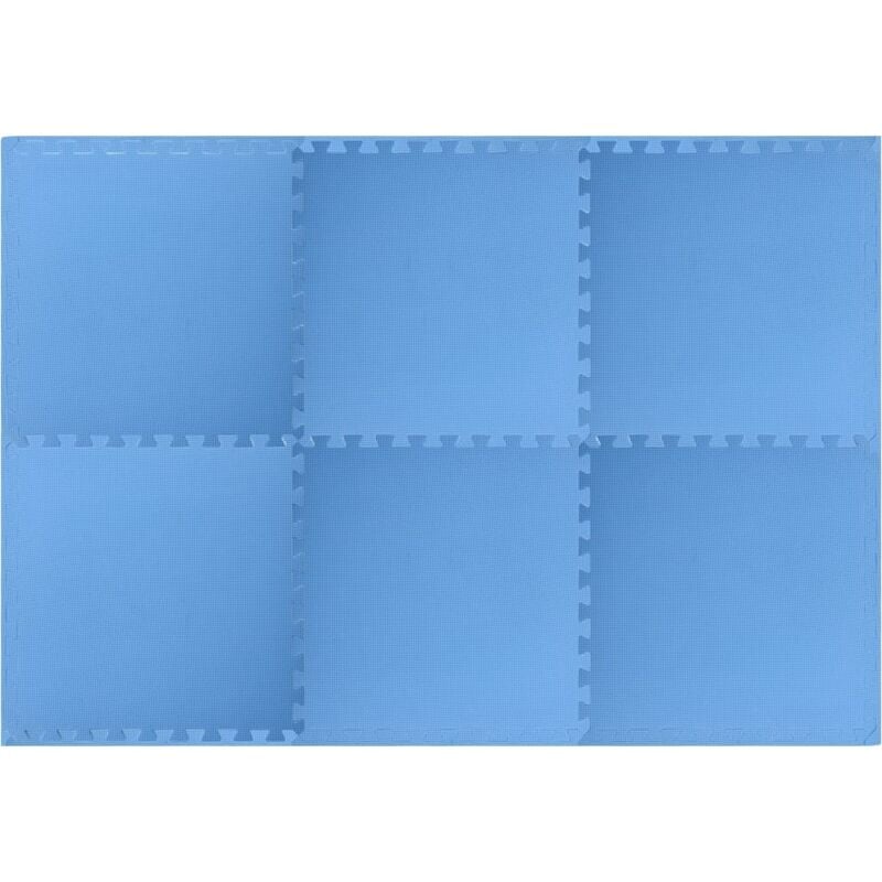 

Esterilla de Suelo Goma EVA 6 Unidades Azul 2,16 ㎡ - Azul - Vidaxl