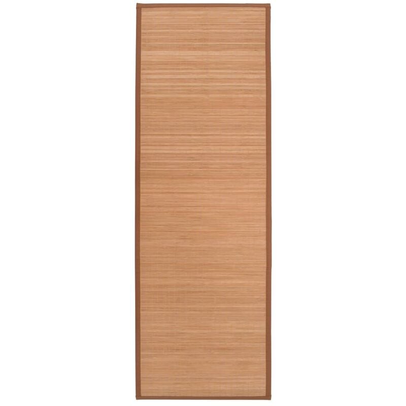 

Esterilla de yoga de bambú 60x180 cm marrón - Marrón