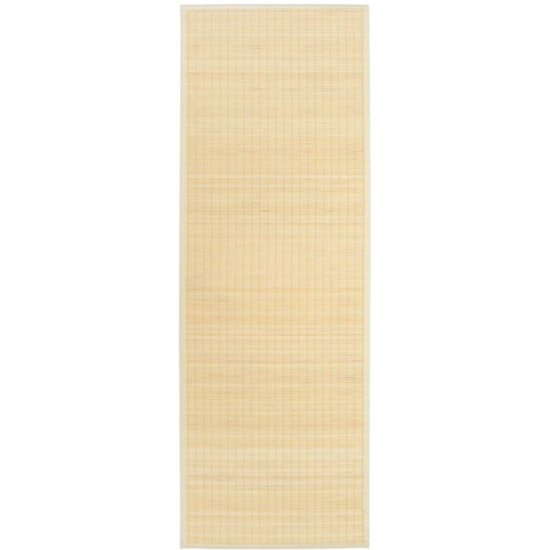 

Esterilla de yoga de bambú 60x180 cm natural