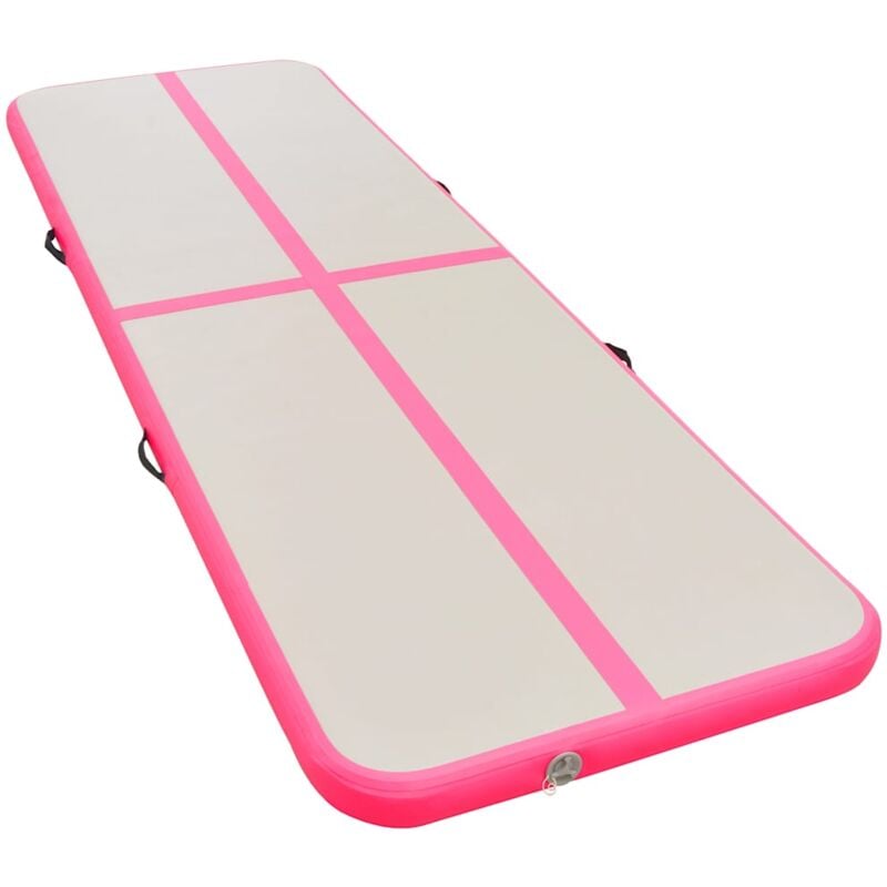 

Esterilla Inflable de Gimnasia con Bomba 300x100x10 cm PVC Rosa - Rosa - Vidaxl