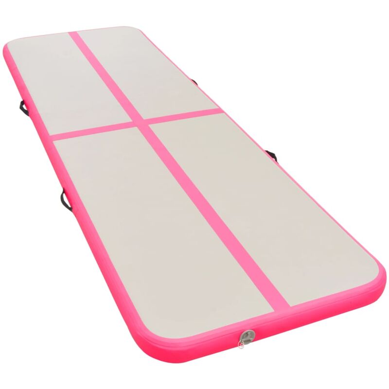 

Esterilla Inflable de Gimnasia con Bomba 500x100x10 cm PVC Rosa - Rosa - Vidaxl