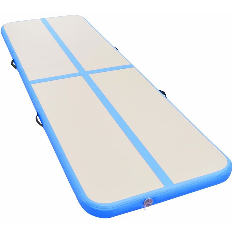 

Esterilla Inflable de Gimnasia con Bomba 700x100x10 cm PVC Azul - Azul - Vidaxl