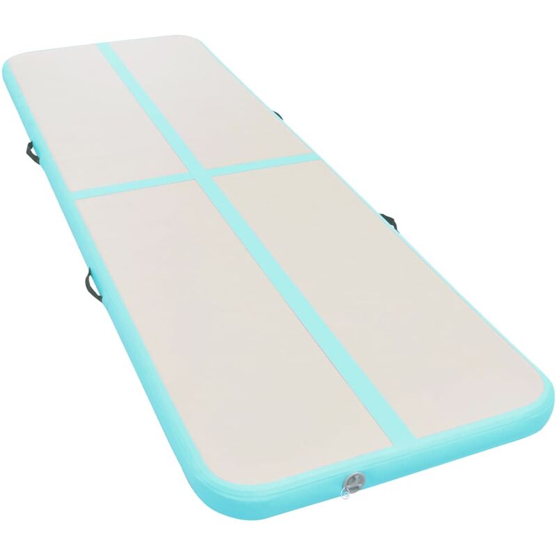 

Esterilla Inflable de Gimnasia con Bomba 700x100x10cm PVC Verde - Verde - Vidaxl