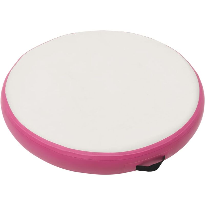 

Esterilla inflable de gimnasia y bomba PVC rosa 100x100x20 cm - Rosa - Vidaxl