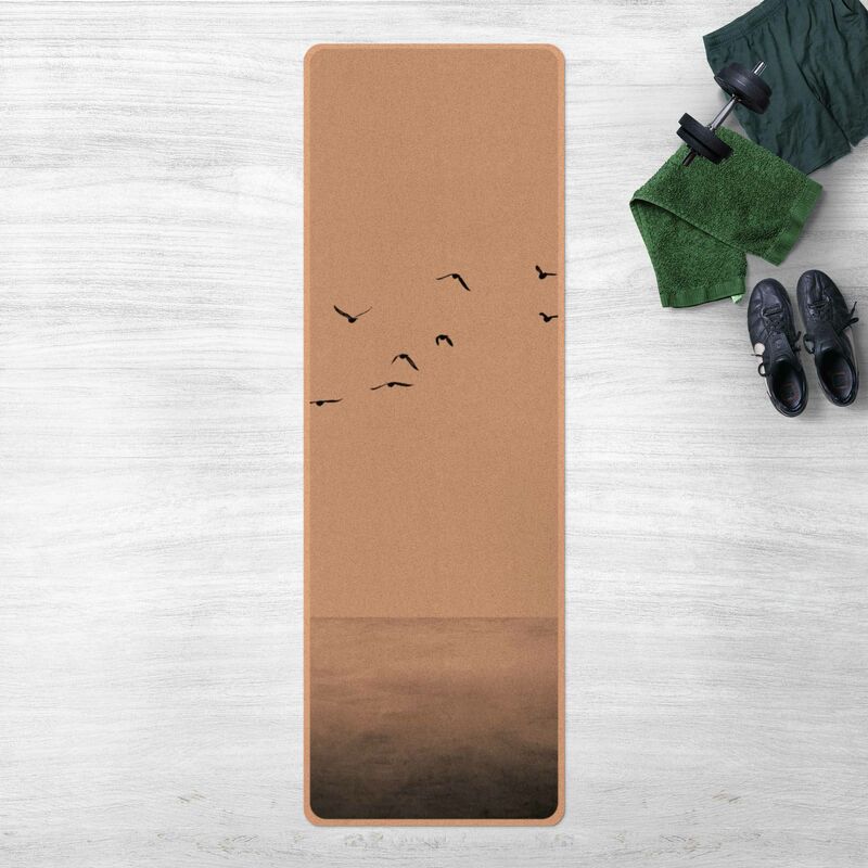 

Esterilla yoga - Birds Migrating South Dimensión LxA: 61cm x 183cm