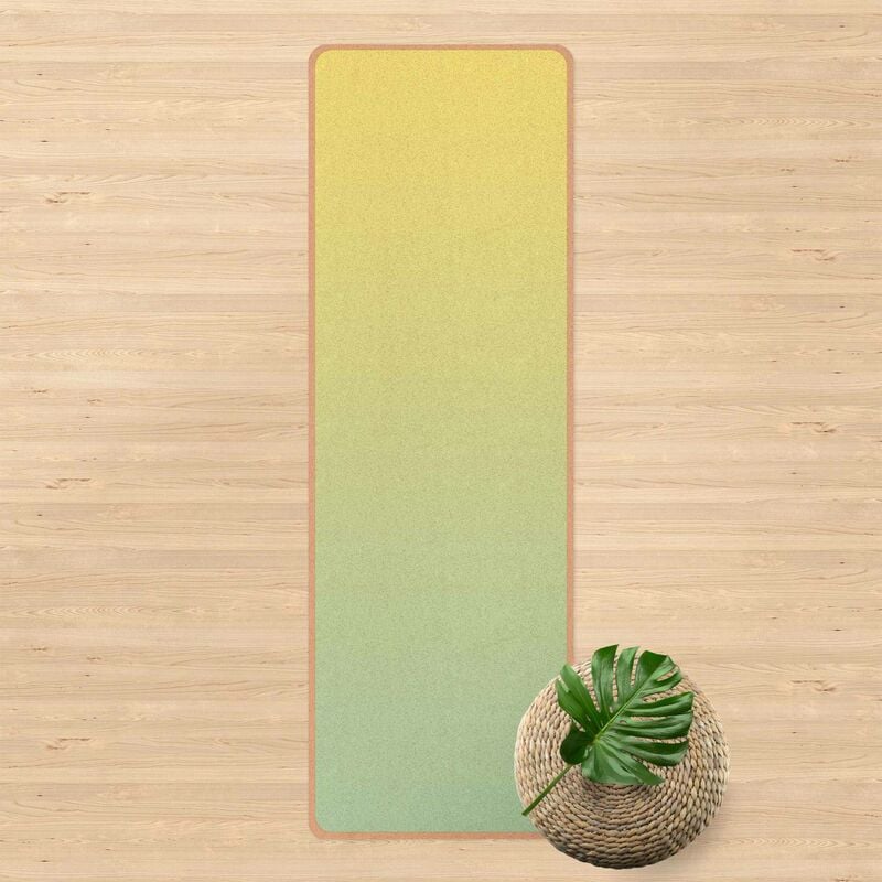 

Esterilla yoga - Colour Gradient Grassy Green Dimensión LxA: 61cm x 183cm
