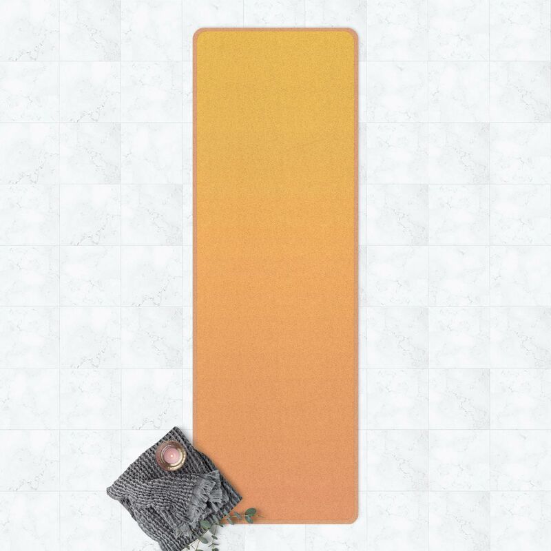 

Esterilla yoga - Colour Gradient Orange Dimensión LxA: 61cm x 183cm