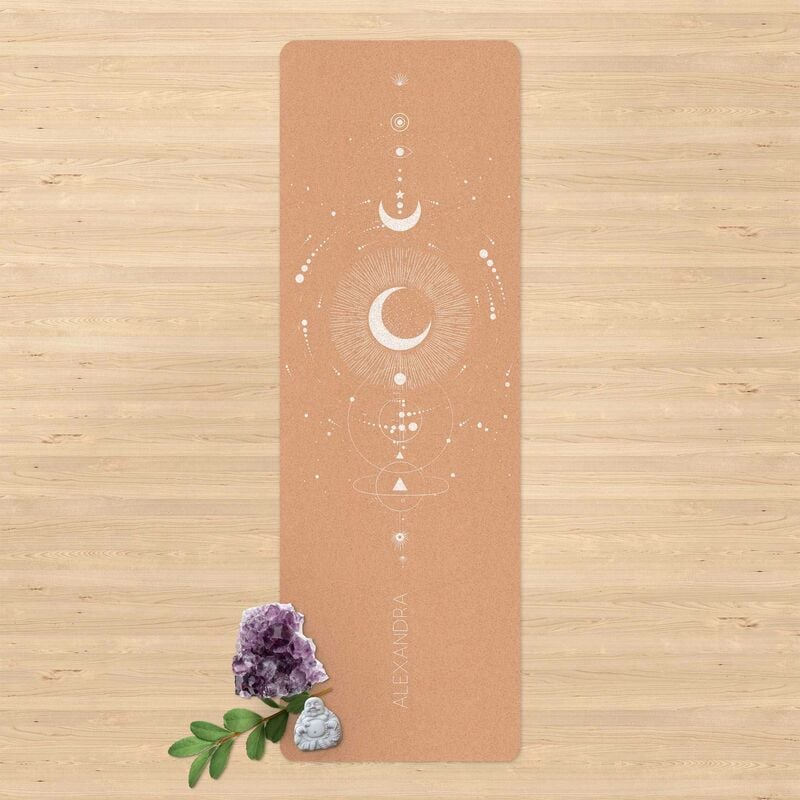 

Esterilla yoga - Customised Name Star Constellation Dimensión LxA: 61cm x 183cm