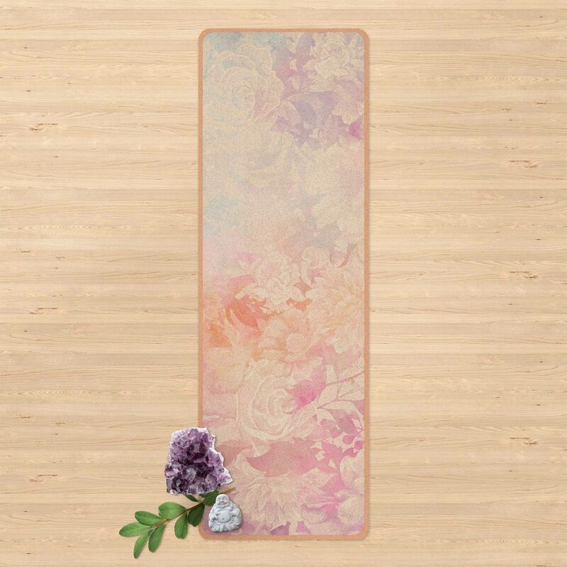 

Esterilla yoga - Delicate Blossom Dream In Pastel Dimensión LxA: 61cm x 183cm