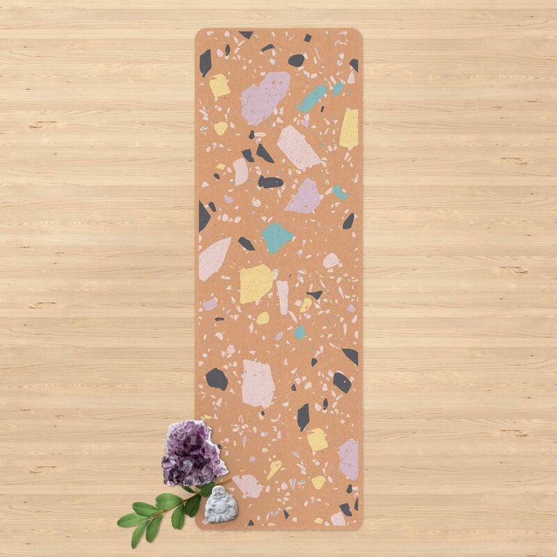 

Esterilla yoga - Detailed Terrazzo Pattern Capri Dimensión LxA: 61cm x 183cm