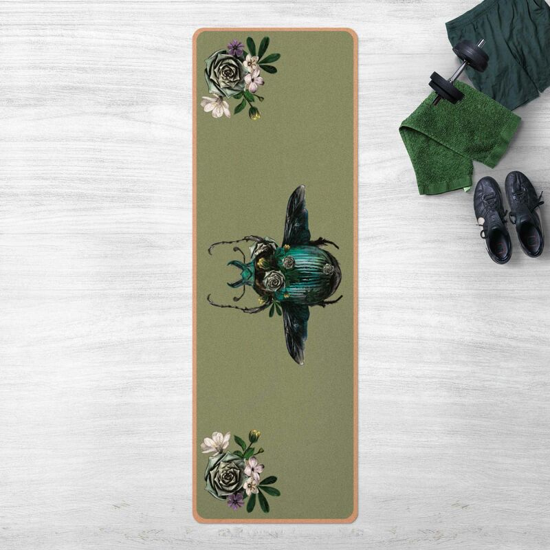 

Esterilla yoga - Floral Beetle Dimensión LxA: 61cm x 183cm