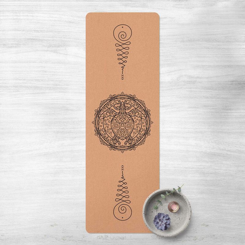 

Esterilla yoga - Mandala Turtle Dimensión LxA: 61cm x 183cm