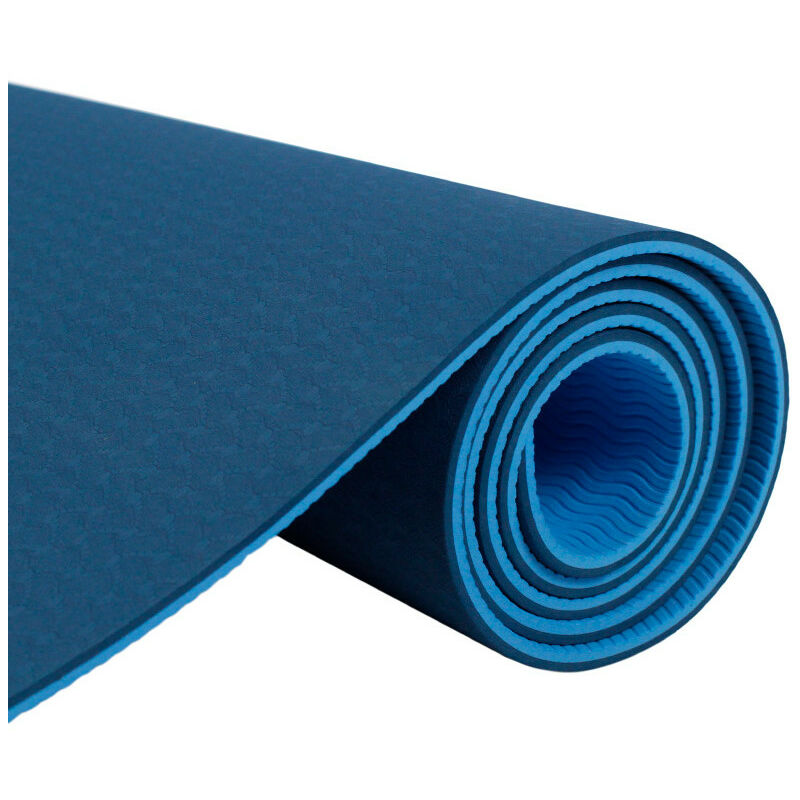 

Esterilla antideslizante bicolor para Yoga Pilates Azul