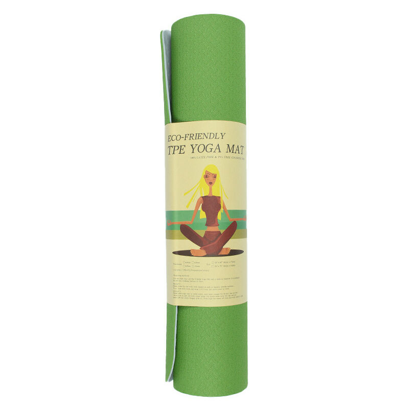 

Esterilla antideslizante bicolor para Yoga Pilates Verde Claro