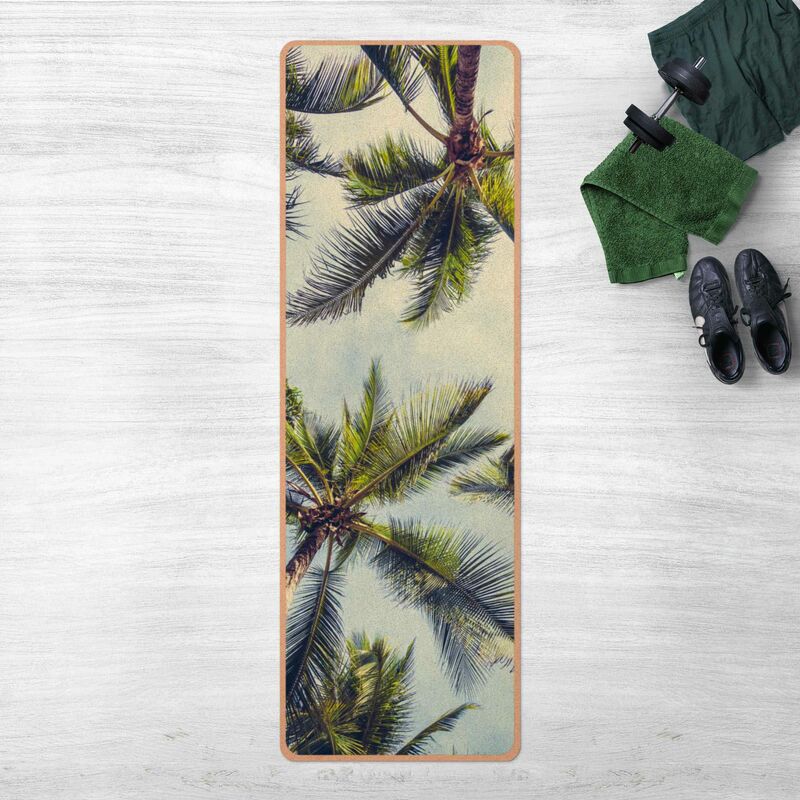 

Esterilla yoga - The Palm Trees Dimensión LxA: 61cm x 183cm