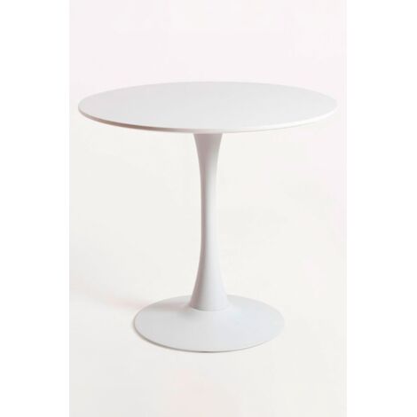 Estilo Nórdico - Mesa Kolio 90 cm - Blanco